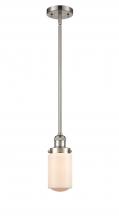 Innovations Lighting 201S-SN-G311 - Dover - 1 Light - 5 inch - Brushed Satin Nickel - Stem Hung - Mini Pendant