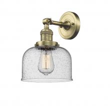 Innovations Lighting 203-AB-G74 - Bell - 1 Light - 8 inch - Antique Brass - Sconce