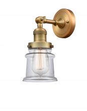 Innovations Lighting 203-BB-G182S - Canton - 1 Light - 5 inch - Brushed Brass - Sconce