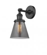 Innovations Lighting 203-BK-G63 - Cone - 1 Light - 6 inch - Matte Black - Sconce