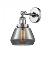Innovations Lighting 203-PC-G173-LED - Fulton - 1 Light - 7 inch - Polished Chrome - Adjustable Sconce