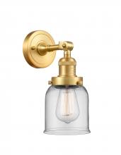 Innovations Lighting 203-SG-G52 - Bell - 1 Light - 5 inch - Satin Gold - Sconce