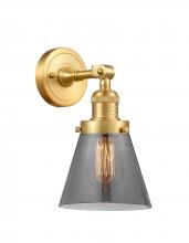 Innovations Lighting 203-SG-G63 - Cone - 1 Light - 6 inch - Satin Gold - Sconce