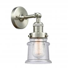 Innovations Lighting 203-SN-G184S - Canton - 1 Light - 5 inch - Brushed Satin Nickel - Sconce