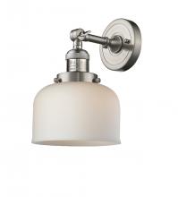 Innovations Lighting 203-SN-G71 - Bell - 1 Light - 8 inch - Brushed Satin Nickel - Sconce