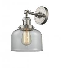 Innovations Lighting 203-SN-G72 - Bell - 1 Light - 8 inch - Brushed Satin Nickel - Sconce