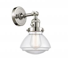 Innovations Lighting 203SW-PN-G322 - Olean - 1 Light - 7 inch - Polished Nickel - Sconce