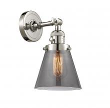 Innovations Lighting 203SW-PN-G63 - Cone - 1 Light - 6 inch - Polished Nickel - Sconce