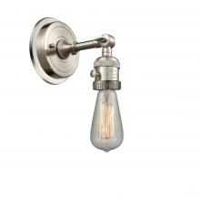 Innovations Lighting 203SWBP-SN - Bare Bulb - 1 Light - 5 inch - Brushed Satin Nickel - Sconce