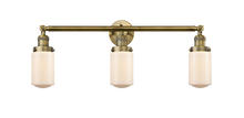 Innovations Lighting 205-BB-G311 - Dover - 3 Light - 31 inch - Brushed Brass - Bath Vanity Light