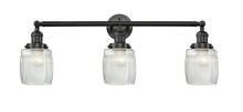 Innovations Lighting 205-BK-G302 - Colton - 3 Light - 32 inch - Matte Black - Bath Vanity Light