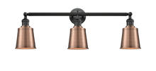 Innovations Lighting 205-OB-M9-AC - Addison - 3 Light - 32 inch - Oil Rubbed Bronze - Bath Vanity Light