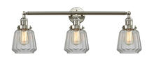 Innovations Lighting 205-SN-G142 - Chatham - 3 Light - 30 inch - Brushed Satin Nickel - Bath Vanity Light