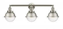 Innovations Lighting 205-SN-HFS-64-SN - Hampden - 3 Light - 34 inch - Brushed Satin Nickel - Bath Vanity Light