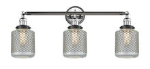 Innovations Lighting 205BP-PCBK-G262 - Stanton - 3 Light - 32 inch - Polished Chrome - Bath Vanity Light