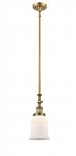 Innovations Lighting 206-BB-G181 - Canton - 1 Light - 6 inch - Brushed Brass - Stem Hung - Mini Pendant