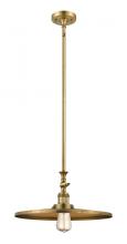 Innovations Lighting 206-BB-MFR-BB-16-LED - Appalachian - 1 Light - 16 inch - Brushed Brass - Stem Hung - Mini Pendant