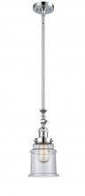 Innovations Lighting 206-PC-G184 - Canton - 1 Light - 6 inch - Polished Chrome - Stem Hung - Mini Pendant