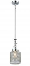 Innovations Lighting 206-PC-G262 - Stanton - 1 Light - 6 inch - Polished Chrome - Stem Hung - Mini Pendant