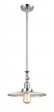 Innovations Lighting 206-PC-MFR-PC-12 - Appalachian - 1 Light - 12 inch - Polished Chrome - Stem Hung - Mini Pendant