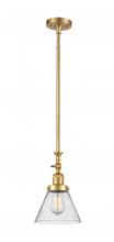 Innovations Lighting 206-SG-G44 - Cone - 1 Light - 8 inch - Satin Gold - Stem Hung - Mini Pendant