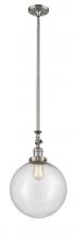 Innovations Lighting 206-SN-G204-12 - Beacon - 1 Light - 12 inch - Brushed Satin Nickel - Stem Hung - Mini Pendant