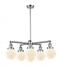 Innovations Lighting 207-6CR-PC-G201-6 - Beacon Chandelier