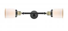 Innovations Lighting 208L-BAB-G51 - Bell - 2 Light - 5 inch - Black Antique Brass - Adjustable Bath Vanity Light