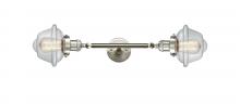 Innovations Lighting 208L-SN-G532 - Oxford - 2 Light - 8 inch - Brushed Satin Nickel - Adjustable Bath Vanity Light