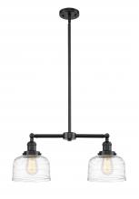 Innovations Lighting 209-OB-G713 - Bell - 2 Light - 21 inch - Oil Rubbed Bronze - Stem Hung - Island Light