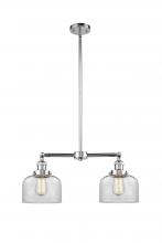 Innovations Lighting 209-PC-G72 - Bell - 2 Light - 21 inch - Polished Chrome - Stem Hung - Adjustable Island Light