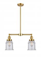 Innovations Lighting 209-SG-G184 - Canton - 2 Light - 21 inch - Satin Gold - Stem Hung - Island Light