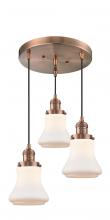 Innovations Lighting 211/3-AC-G191 - Bellmont 3 Light Multi-Pendant