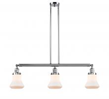 Innovations Lighting 213-PC-G191 - Bellmont - 3 Light - 39 inch - Polished Chrome - Stem Hung - Island Light