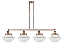 Innovations Lighting 214-AC-G542 - Oxford - 4 Light - 54 inch - Antique Copper - Stem Hung - Island Light