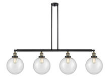 Innovations Lighting 214-BAB-G204-10 - Beacon - 4 Light - 54 inch - Black Antique Brass - Stem Hung - Adjustable Island Light
