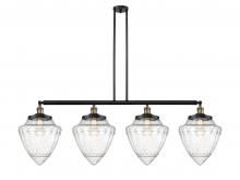 Innovations Lighting 214-BAB-G664-12 - Bullet - 4 Light - 50 inch - Black Antique Brass - Stem Hung - Island Light