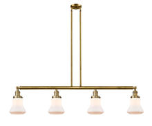 Innovations Lighting 214-BB-G191 - Bellmont - 4 Light - 51 inch - Brushed Brass - Stem Hung - Adjustable Island Light