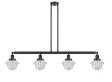 Innovations Lighting 214-BK-G534 - Oxford - 4 Light - 52 inch - Matte Black - Stem Hung - Island Light