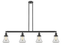 Innovations Lighting 214-OB-G192 - Bellmont - 4 Light - 51 inch - Oil Rubbed Bronze - Stem Hung - Island Light