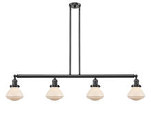 Innovations Lighting 214-OB-G321 - Olean - 4 Light - 51 inch - Oil Rubbed Bronze - Stem Hung - Island Light