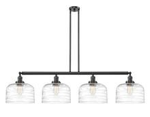 Innovations Lighting 214-OB-G713-L - Bell - 4 Light - 54 inch - Oil Rubbed Bronze - Stem Hung - Island Light