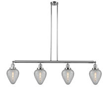 Innovations Lighting 214-PC-G165 - Geneseo - 4 Light - 52 inch - Polished Chrome - Stem Hung - Island Light