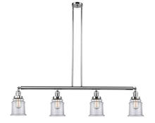 Innovations Lighting 214-PC-G182 - Canton - 4 Light - 51 inch - Polished Chrome - Stem Hung - Adjustable Island Light