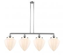 Innovations Lighting 214-PC-G661-12 - Bullet - 4 Light - 50 inch - Polished Chrome - Stem Hung - Island Light