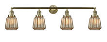 Innovations Lighting 215-AB-G146-LED - Chatham - 4 Light - 42 inch - Antique Brass - Bath Vanity Light