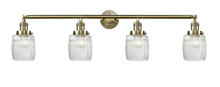 Innovations Lighting 215-AB-G302-LED - Colton - 4 Light - 42 inch - Antique Brass - Bath Vanity Light