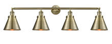 Innovations Lighting 215-AB-M13-AB-LED - Appalachian - 4 Light - 44 inch - Antique Brass - Bath Vanity Light