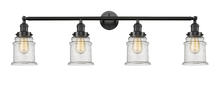 Innovations Lighting 215-OB-G184 - Canton - 4 Light - 42 inch - Oil Rubbed Bronze - Bath Vanity Light