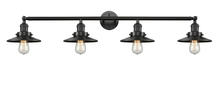 Innovations Lighting 215-OB-M5 - Railroad - 4 Light - 44 inch - Oil Rubbed Bronze - Bath Vanity Light